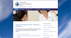 Desktop Screenshot of couplesetfamillesparis.fr